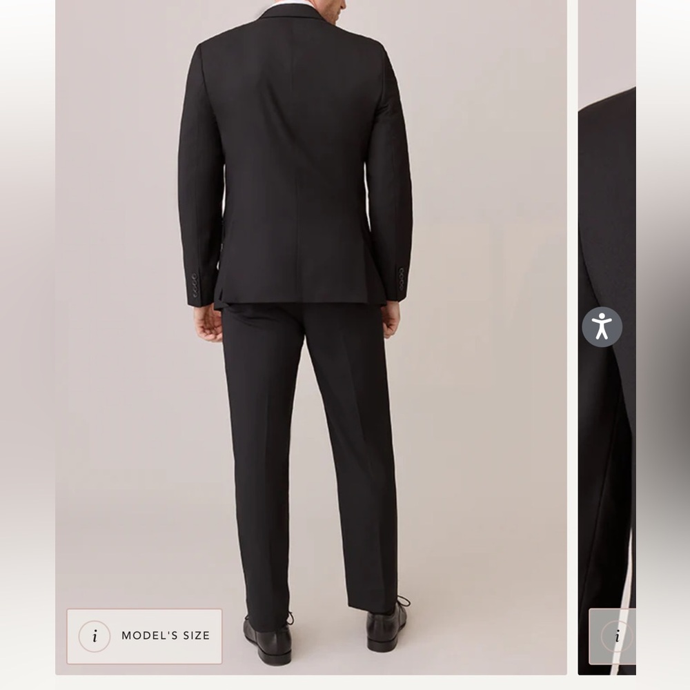 NWT Revelry Black Men's Full Suit (Jacket, Vest, Pants) - Picture 2 of 11